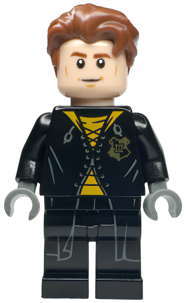 Минифигурка Lego Harry Potter Cedric Diggory - Black and Yellow Uniform, Shirt Tail hp179a